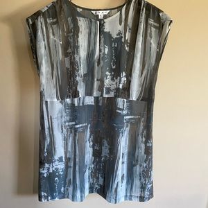 CABI semi-sheer tunic